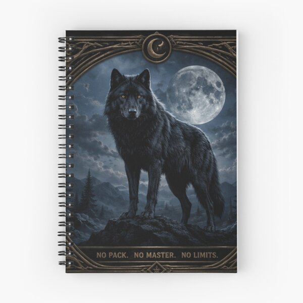Item preview, The Lone Wolf Collection | Four Wolf Archetypes Fantasy Art Print -  Moon Wolf  designed and sold by FlameK-Atelier.