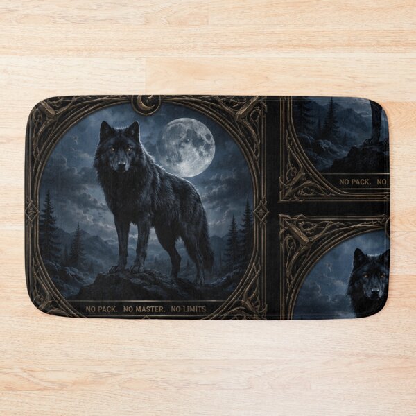 Item preview, The Lone Wolf Collection | Four Wolf Archetypes Fantasy Art Print -  Moon Wolf  designed and sold by FlameK-Atelier.