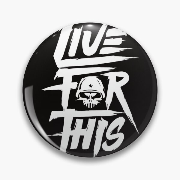 Item preview, Live For This Skull Streetwear Design designed and sold by RajDeals.