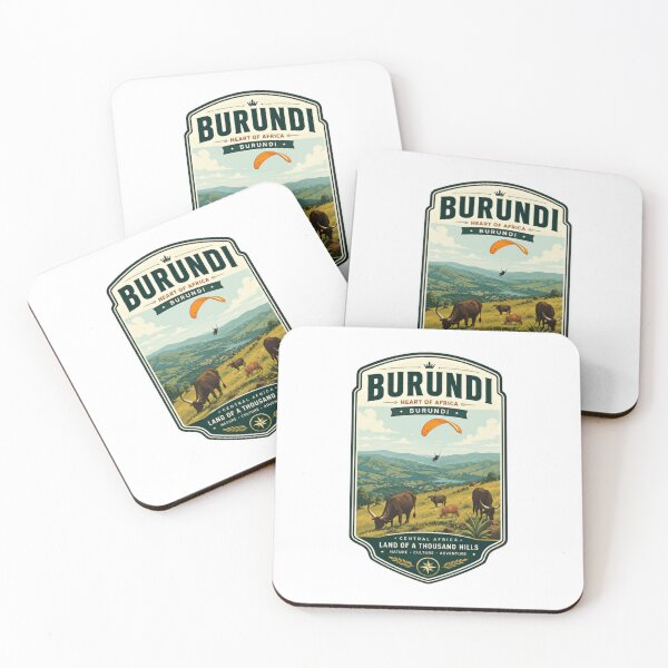 Item preview, Burundi Heart Of Africa Central Africa Land Of A Thousand Hills Nature Culture Adventure Travel designed and sold by Star3NowForMe.