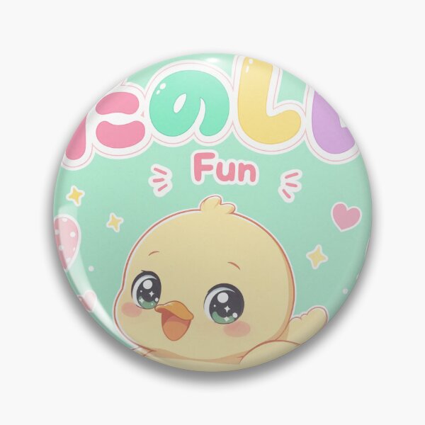 Item preview,  Chibi cute duck Japanese fun design cute kawaii designed and sold by Vintage Designs +.