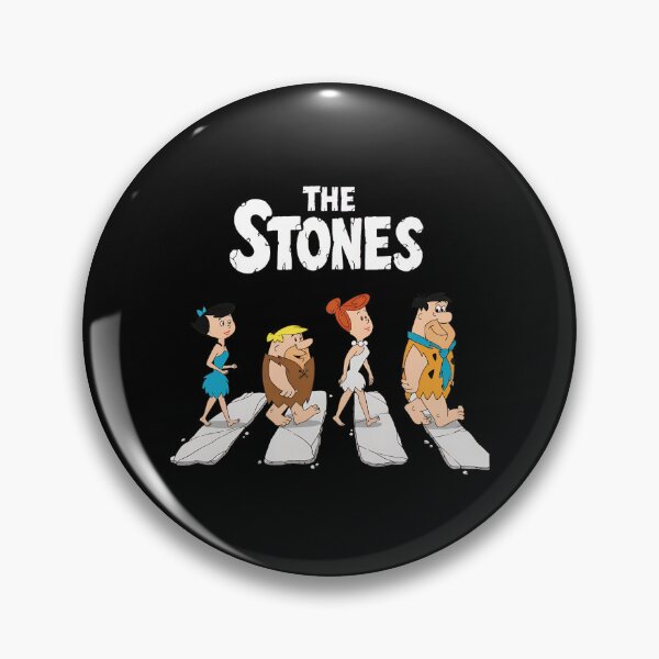 Item preview, The Stones Abbey Road Flintstones Beatles Parody-5 designed and sold by AmoreDesignAns.