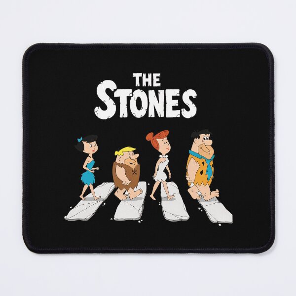 Item preview, The Stones Abbey Road Flintstones Beatles Parody-5 designed and sold by AmoreDesignAns.