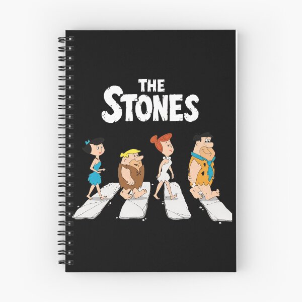 Item preview, The Stones Abbey Road Flintstones Beatles Parody-5 designed and sold by AmoreDesignAns.