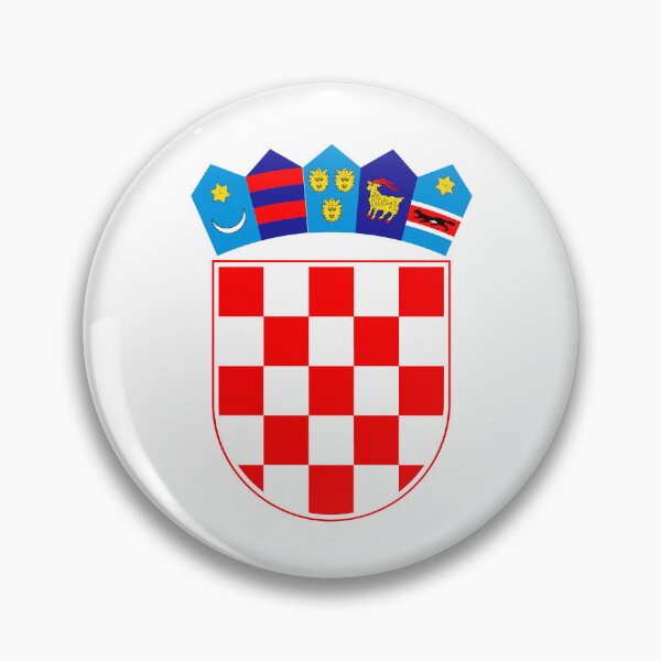 Item preview, Croatia National HR Flag Emblem designed and sold by shitpostee.