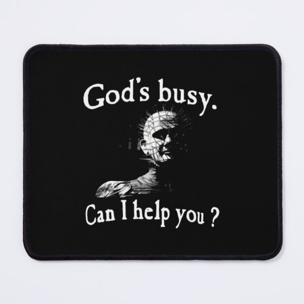 Item preview, Pinhead Hellraiser God’S Busy, Can I Help You? designed and sold by rebeccathanuos.