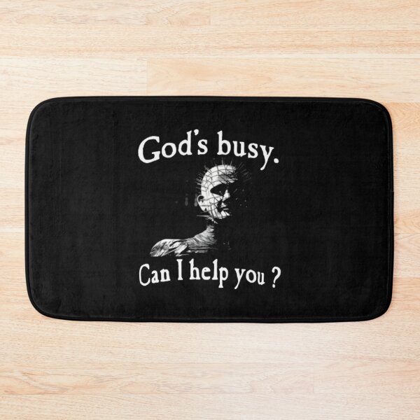 Item preview, Pinhead Hellraiser God’S Busy, Can I Help You? designed and sold by rebeccathanuos.