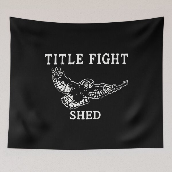 Item preview, TITLE FIGHT SHED Owl Flying-15 designed and sold by AmoreDesignAns.