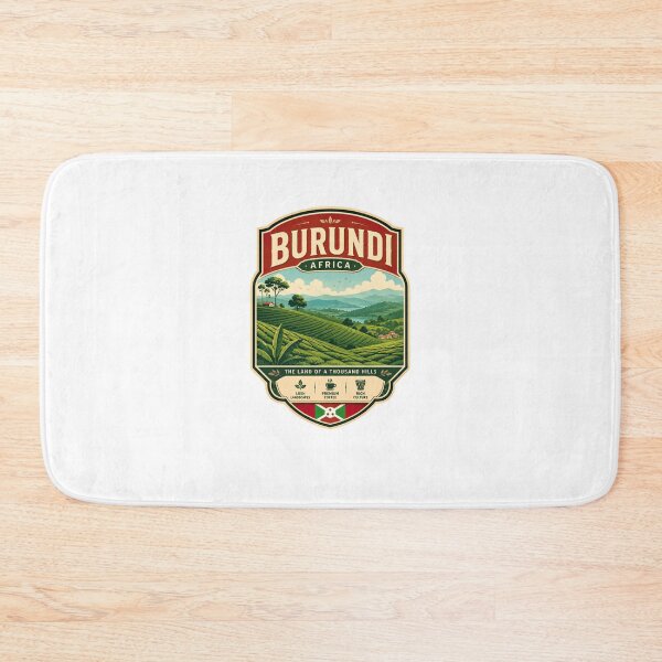 Item preview, Burundi Africa The Land Of A Thousand Hills Travel Souvenir Coffee Culture designed and sold by Star3NowForMe.