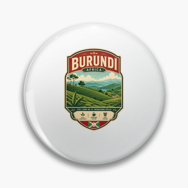 Item preview, Burundi Africa The Land Of A Thousand Hills Travel Souvenir Coffee Culture designed and sold by Star3NowForMe.