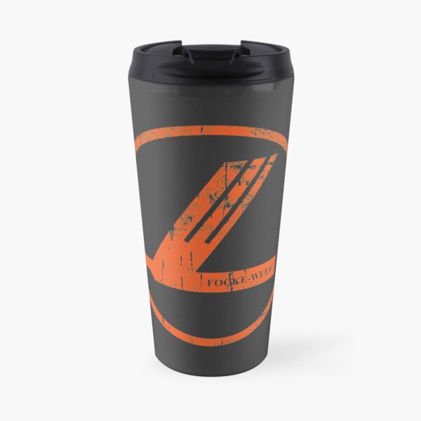 Focke Wulf FW190 WW2 Aircraft Company Logo Travel Coffee Mug