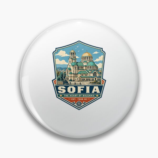 Item preview, Sofia The Heart Of Bulgaria Est 7000 Bc Bulgarian Travel City Souvenir designed and sold by Star3NowForMe.
