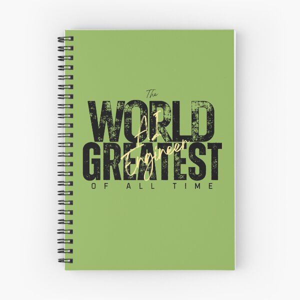 Item preview, World Greatest AI Engineer - First New Job Gift For Her - Artistic Green designed and sold by Doiemacreations.