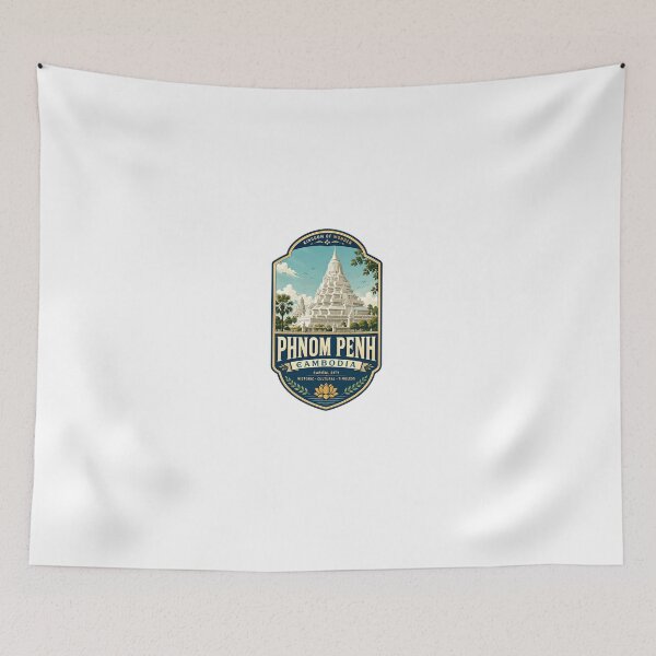 Item preview, Phnom Penh Cambodia Kingdom Of Wonder Capital City Historic Cultural Timeless Traveler Souvenir designed and sold by Star3NowForMe.