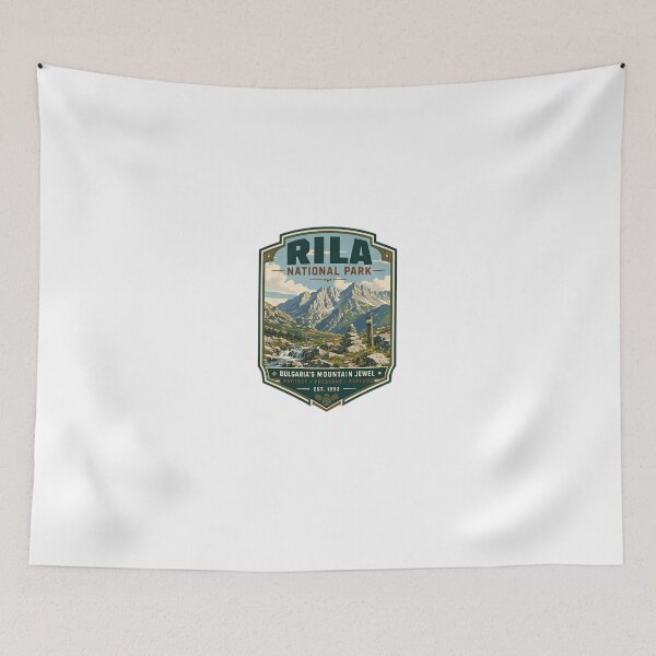 Item preview, Rila National Park Bulgaria's Mountain Jewel Protect Preserve Explore Est 1992 Travel Hiking Nature Lover designed and sold by Star3NowForMe.