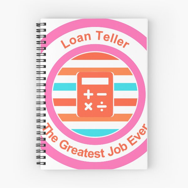 Item preview, Loan Teller The Greatest Job Ever designed and sold by TheIconSmith.