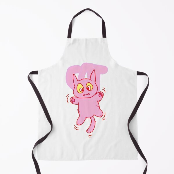 Item preview, Cute Pink Cat Art With "CAT" Letters designed and sold by SoyLamderma.
