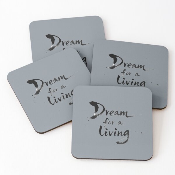 Item preview, Dream For A Living Visionary Aesthetic Typography Design designed and sold by ManggaeJM.