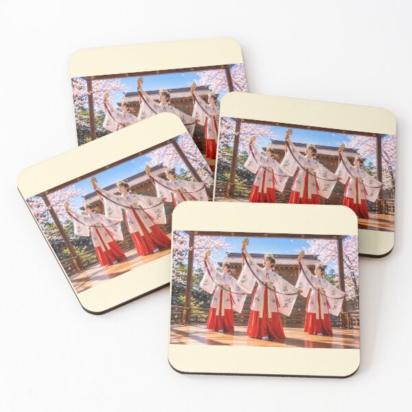 Item preview, Miko Dance – Traditional Japanese Shrine Maiden designed and sold by Kurekou Lab.
