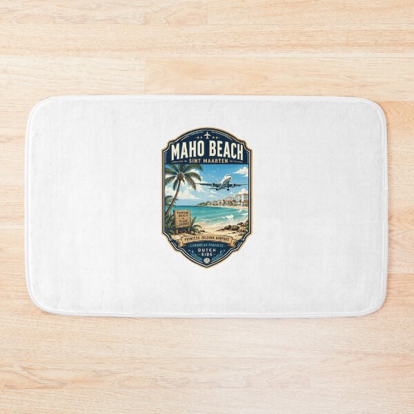 Item preview, Maho Beach Sint Maarten Princess Juliana Airport Caribbean Plane Landings Travel designed and sold by Star3NowForMe.