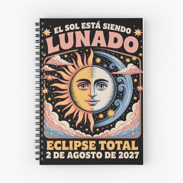 Item preview, El Sol Está Siendo Lunado – Eclipse Total 2027  designed and sold by jkrphoto.