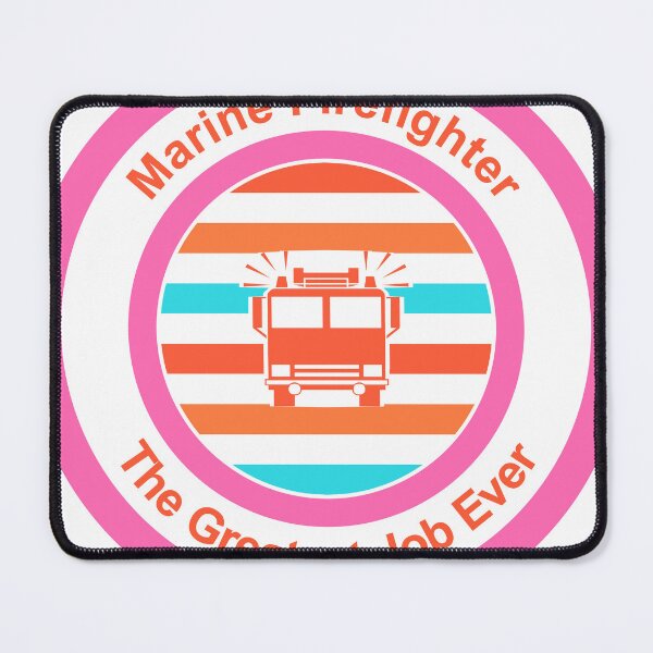 Item preview, Marine Firefighter The Greatest Job Ever designed and sold by TheIconSmith.