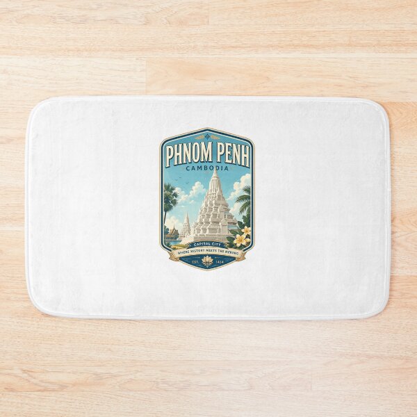 Item preview, Phnom Penh Cambodia Capital City History Mekong Travel Destination designed and sold by Star3NowForMe.