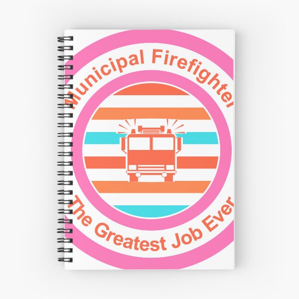 Item preview, Municipal Firefighter The Greatest Job Ever designed and sold by TheIconSmith.