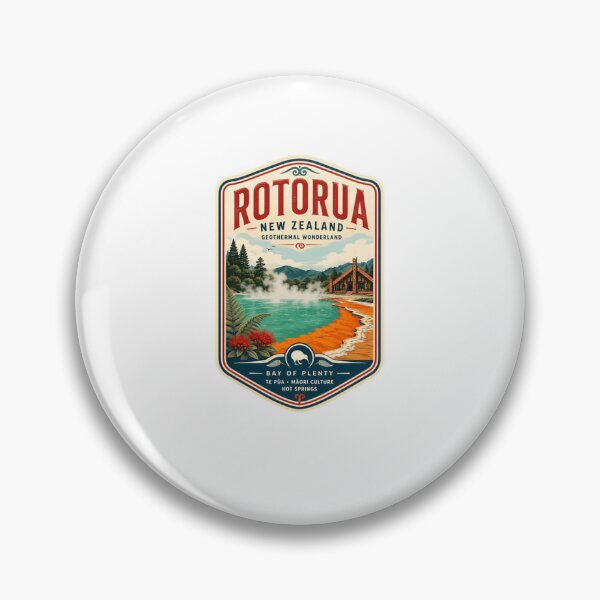 Item preview, Rotorua New Zealand Geothermal Wonderland Bay Of Plenty Te Pua Maori Culture Hot Springs Travel Souvenir designed and sold by Star3NowForMe.
