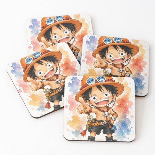 Item preview, Anime Pirate Captain Straw Hat Luffy Cool Aesthetic Illustration designed and sold by shopthehappycart.