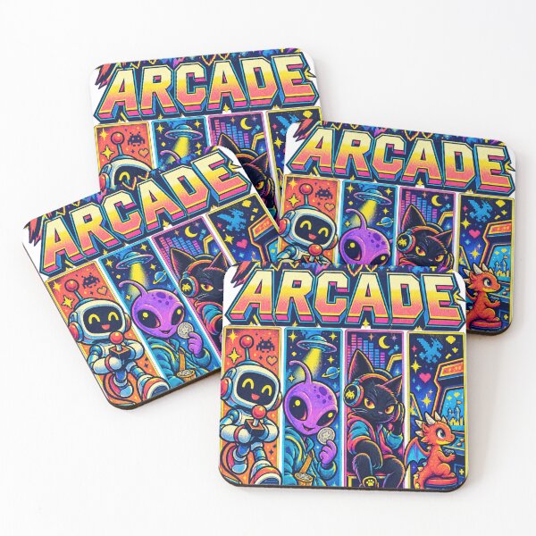 Item preview, After Hours Arcade — Retro Gaming Pop Art designed and sold by GSideArtStore.