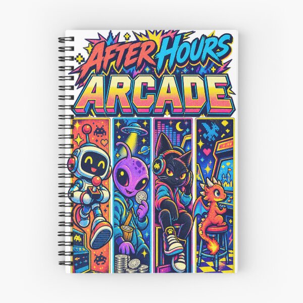 Item preview, After Hours Arcade — Retro Gaming Pop Art designed and sold by GSideArtStore.