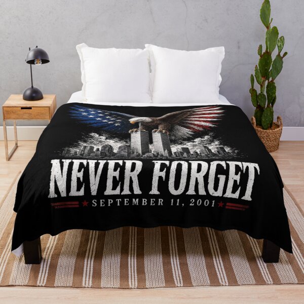 Item preview, Never Forget 25th Anniversary September 11 2001 Memorial designed and sold by AsiaStokes.