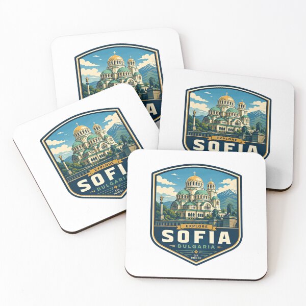Item preview, Explore Sofia Bulgaria Est. 7000 BC European City Travel Tourist designed and sold by Star3NowForMe.