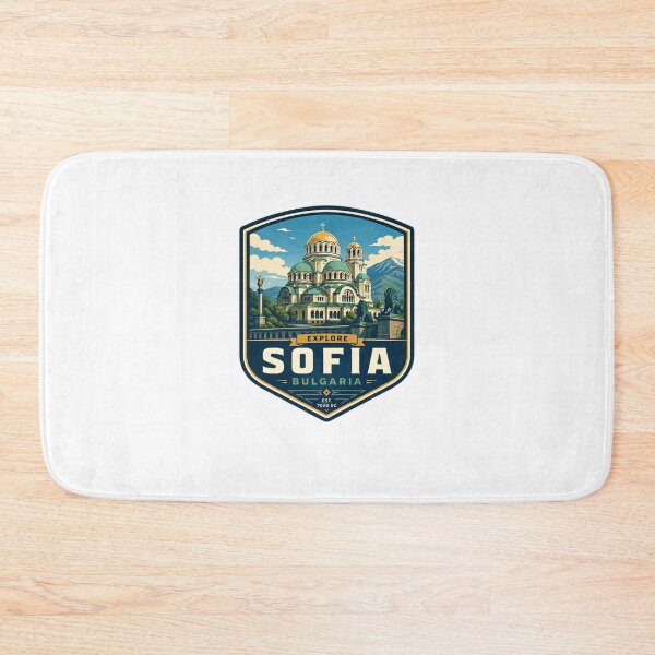 Item preview, Explore Sofia Bulgaria Est. 7000 BC European City Travel Tourist designed and sold by Star3NowForMe.