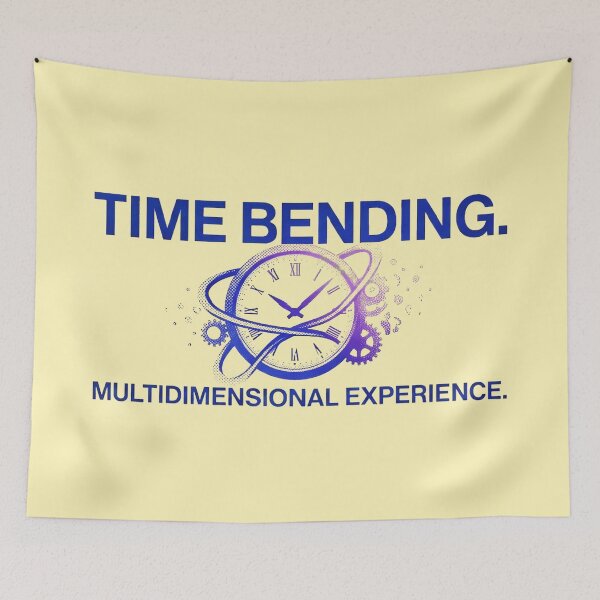 Item preview, Time Isn't Fixed Surreal Clock Tee designed and sold by EIPTOW.