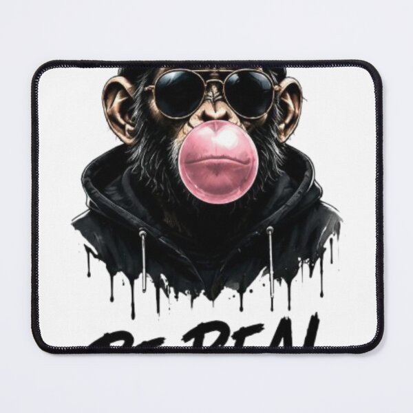 Item preview, Be Real Not Perfect Monkey Streetwear Design designed and sold by TCDesigne.