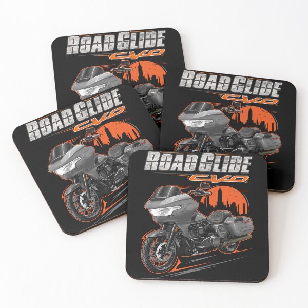 Item preview, Motorcycle Road Glide FLTRXSE 2023 CVO Dark Platinum & Pinstripe for Motorcycle Riders designed and sold by MotoApparelHub.