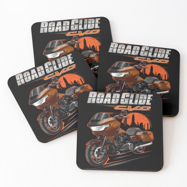 Item preview, Motorcycle Road Glide FLTRXSE 2023 CVO Whiskey Neat & Raven Metallic for Motorcycle Riders designed and sold by MotoApparelHub.