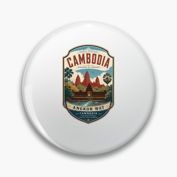 Item preview, Cambodia Temple Heritage Kingdom Of Wonder Angkor Wat Siem Reap Province Ancient Temple Complex Travel Tourist Vacation designed and sold by Star3NowForMe.