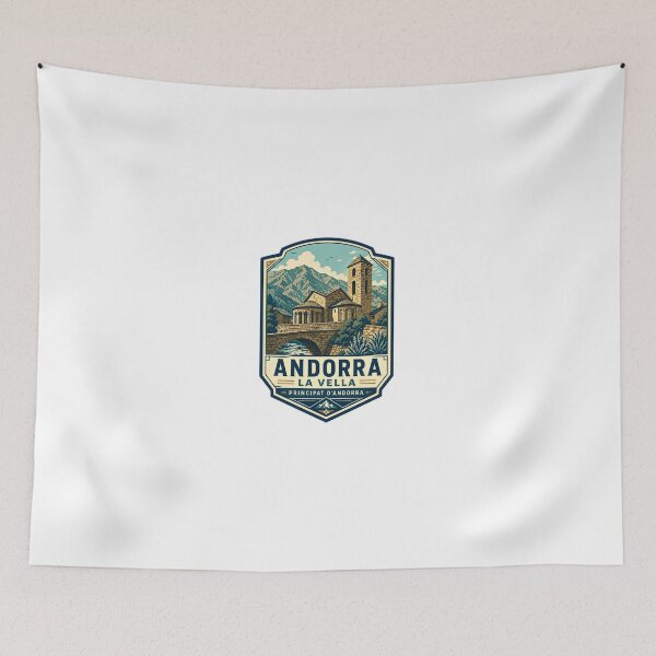 Item preview, Andorra La Vella Principat D'Andorra Travel Souvenir European Vacation designed and sold by Simsimah26Parks.