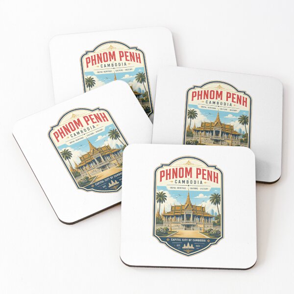 Item preview, Phnom Penh Cambodia Royal Heritage Culture History Capital City Of Cambodia Est 1431 designed and sold by Star3NowForMe.