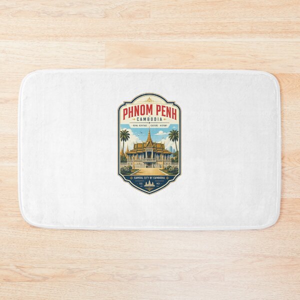 Item preview, Phnom Penh Cambodia Royal Heritage Culture History Capital City Of Cambodia Est 1431 designed and sold by Star3NowForMe.