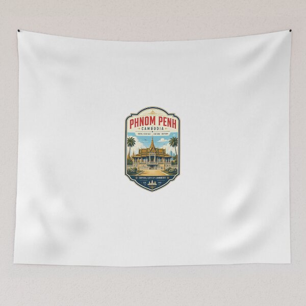 Item preview, Phnom Penh Cambodia Royal Heritage Culture History Capital City Of Cambodia Est 1431 designed and sold by Star3NowForMe.