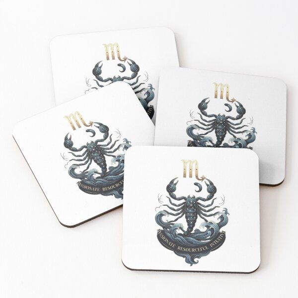 Item preview, Scorpio The Deep Waters of Intuition designed and sold by Grandtshirt | Creative Print Designs.