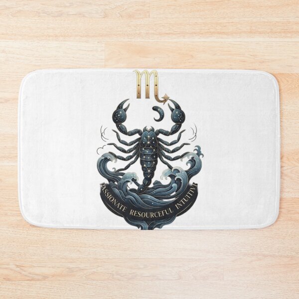 Item preview, Scorpio The Deep Waters of Intuition designed and sold by Grandtshirt | Creative Print Designs.