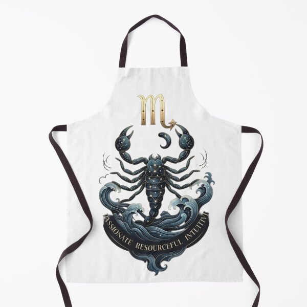 Item preview, Scorpio The Deep Waters of Intuition designed and sold by Grandtshirt | Creative Print Designs.