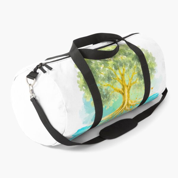 Item preview, Golden Tree in Blue Water designed and sold by BloomWears.