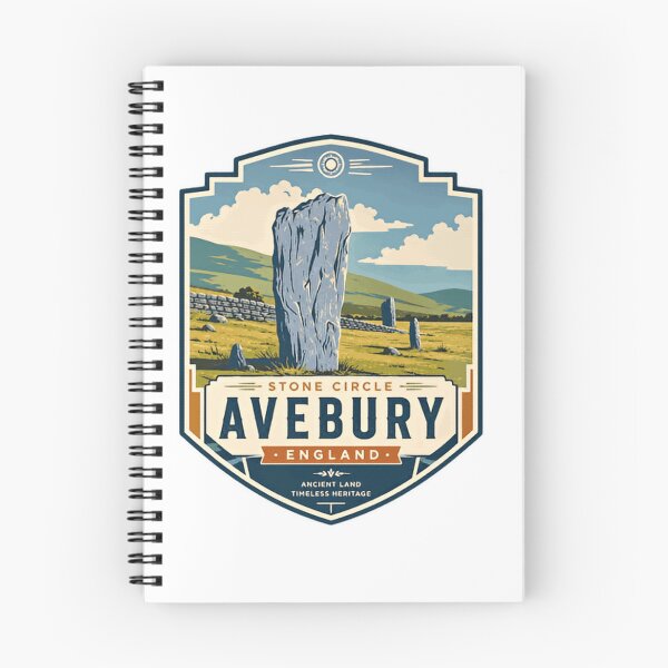 Item preview, Stone Circle Avebury England Ancient Land Timeless Heritage United Kingdom Travel History Souvenir designed and sold by Simsimah26Parks.
