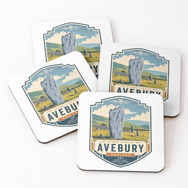 Item preview, Círculo de Piedras Avebury Inglaterra Tierra Antigua Patrimonio Atemporal Reino Unido Historia de Viajes Souvenir designed and sold by Simsimah26Parks.